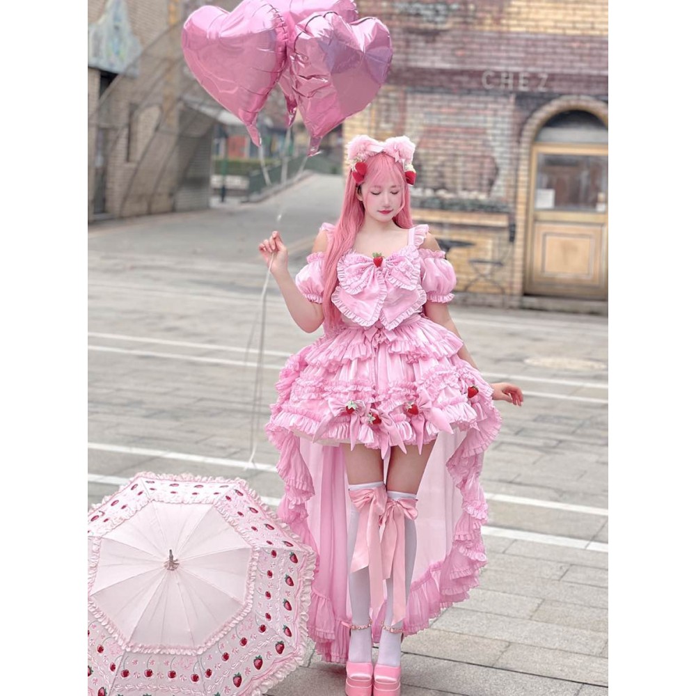 Strawberry Magic Girl Lolita Dress JSK by Diamond Honey (DH347)